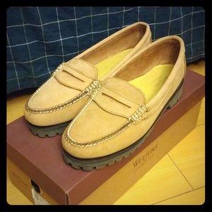 Tan color Penny loafer