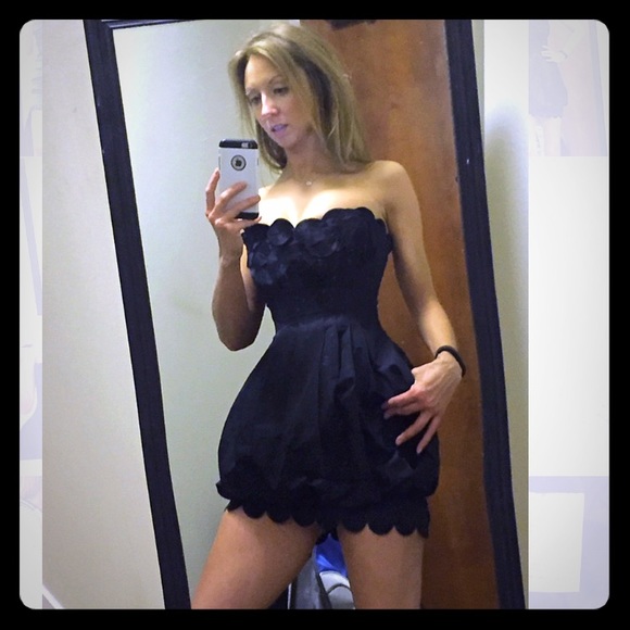 BCBG Max azria taffeta bubble dress size 0