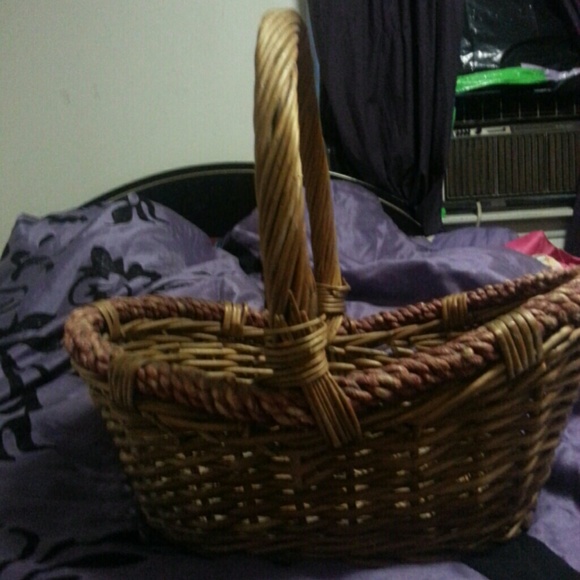 Large wicker basket