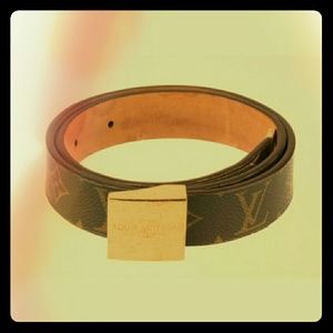 Vintage Louis Vuitton Monogram belt