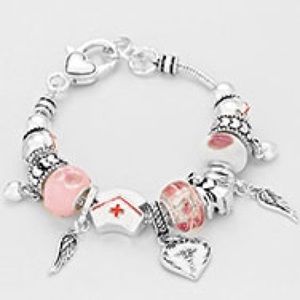 Nursing charm bracelet