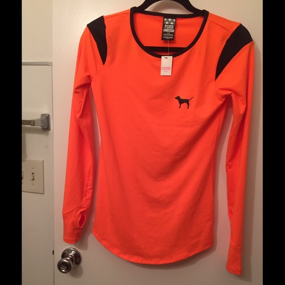 PINK ultimate raglan tee