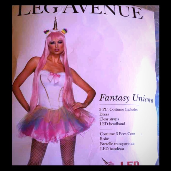Unicorn Ballerina Cute/Sexy Halloween Costume NIP