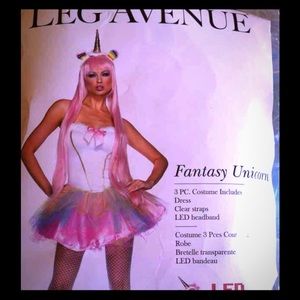Unicorn Ballerina Cute/Sexy Halloween Costume NIP