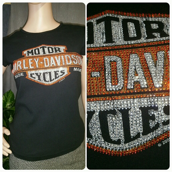 Harley Davidson Bling shirt