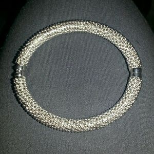 Sterling silver bangle