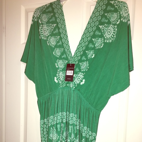 Green Long Maxie Dress