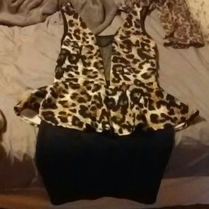 cheeta dress