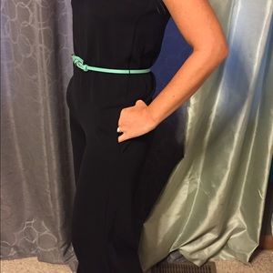 Black floor length jumper