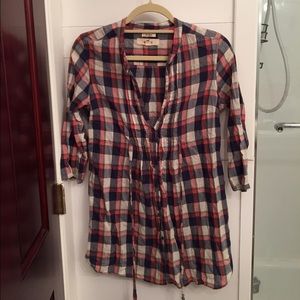Hollister plaid shirt