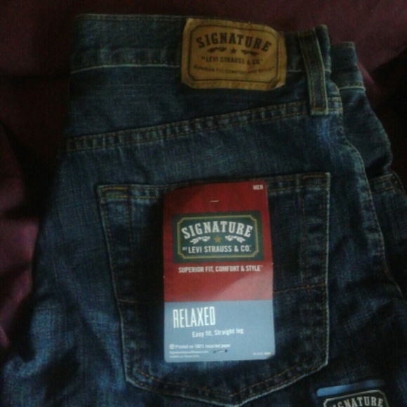 Mens signature jeans