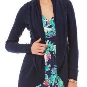Lily Pulitzer Hayden Cardigan in Navy
