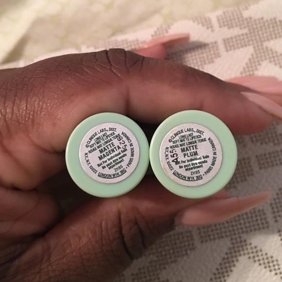 Clinique lipsticks