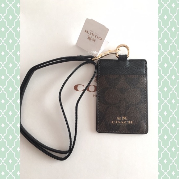 Coach ID lanyard