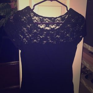 Black Lacy top shirt