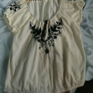 Vanilla Star Embroidered Top