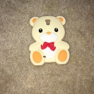 Samsung Galaxy S4 teddy bear phone case