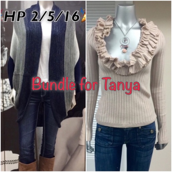 Multiple Sweaters - Bundle for Tanya
