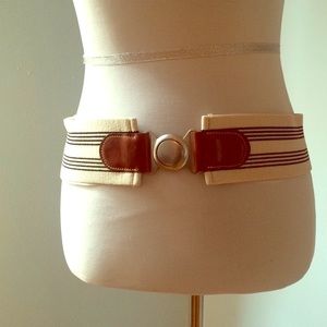 Like New Ann Taylor Loft Belt with clasp buckle.