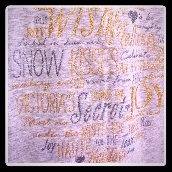 xx SOLD xx VS Holiday glitter tank