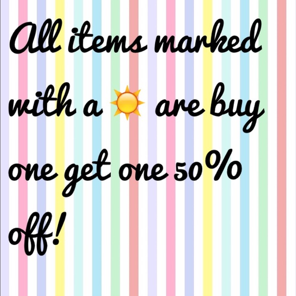 ☀️☀️☀️☀️CLOSET CLEAROUT BOGO 50% off!