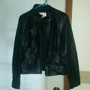 Xhilaration Faux Leather Jacket