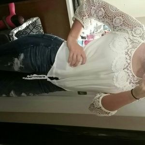 White Blouse. Worn once!