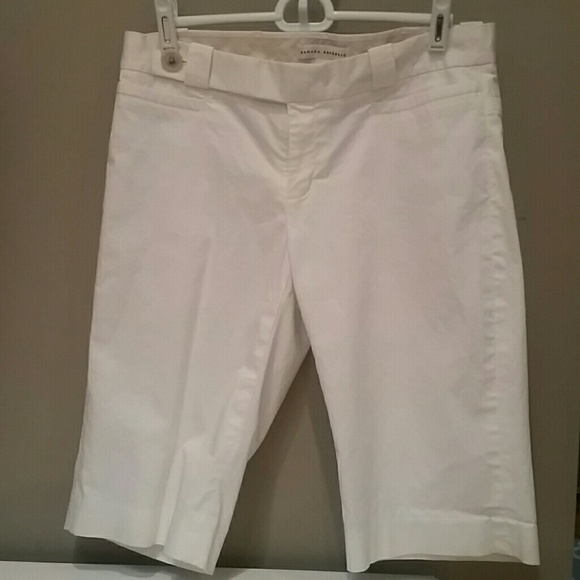 Banana Republic white size 4 Bermuda shorts