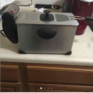 Stainless steel deep fry cooker