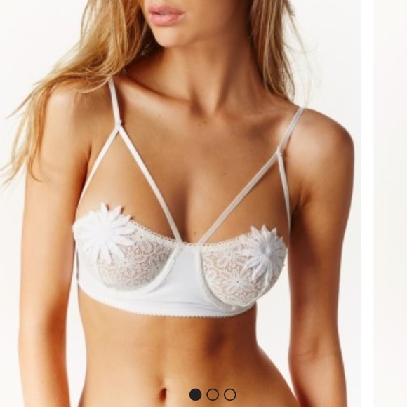 For Love & Lemons Underwire Bra Black