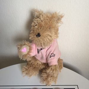 Juicy Couture Scottie Dog Stuffed Animal
