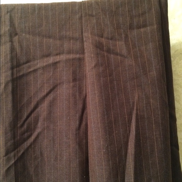 Pinstriped brown pants. Old navy. Size 14