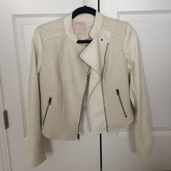 Guess Boucle Moto Jacket