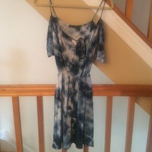 Cold shoulder dress