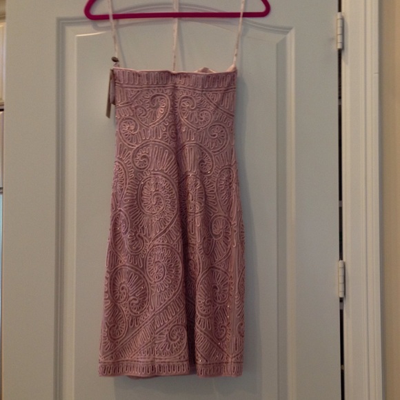 Price Drop -NWT -Sue Wong Beaded Strapless Dress - Picture 3 of 4