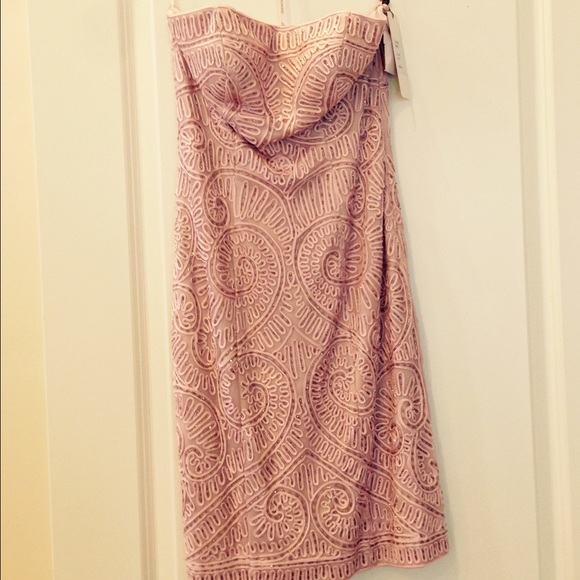 Price Drop -NWT -Sue Wong Beaded Strapless Dress - Picture 4 of 4