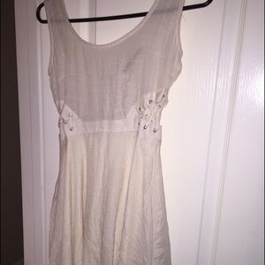 Cream dress