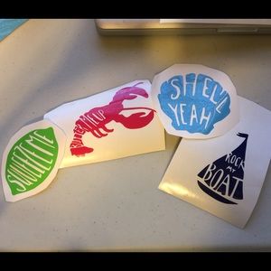 Selling sets of these Lilly stickers!