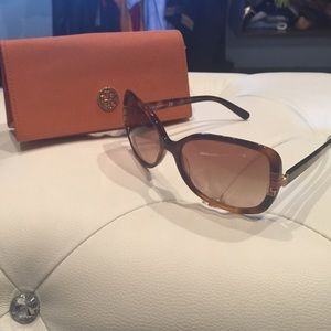 Tory Burch sunglasses and case