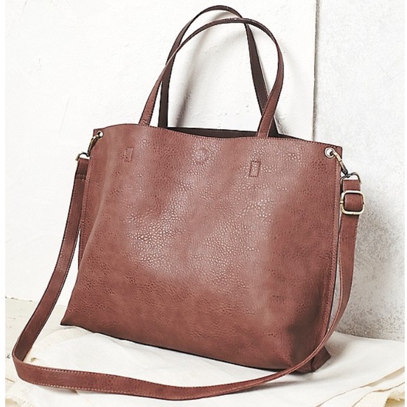 Free People Vegan Reversible tote