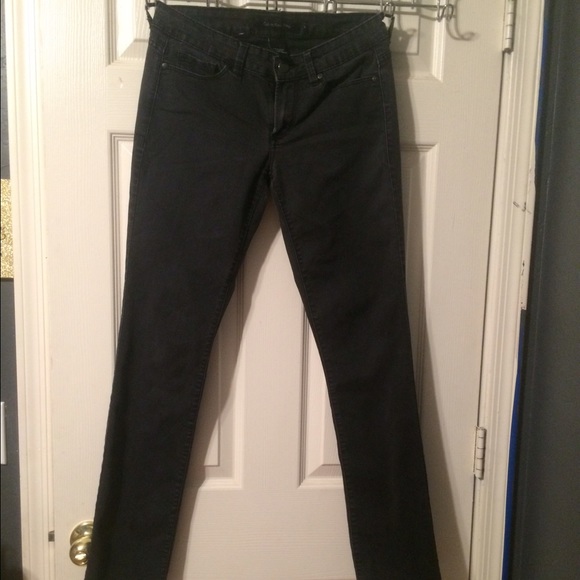 Straight leg Calvin Klein jeans.