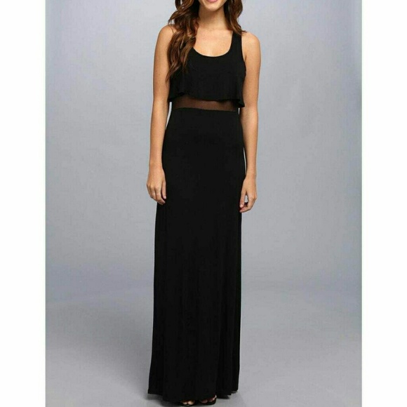 Bcbgeneration Racerback maxi dress with mesh
