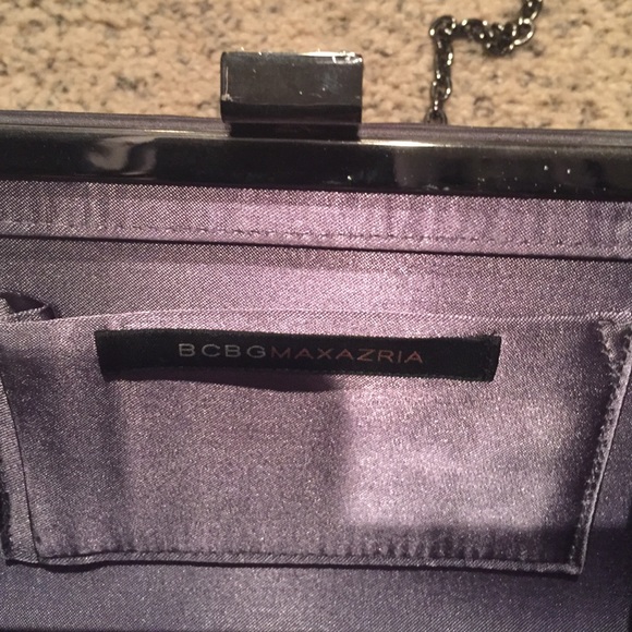 BCBG Maxazria Steel gray clutch - Picture 4 of 4