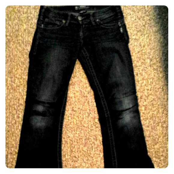Silver jeans