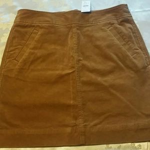LOFT Corduroy Mini Skirt
