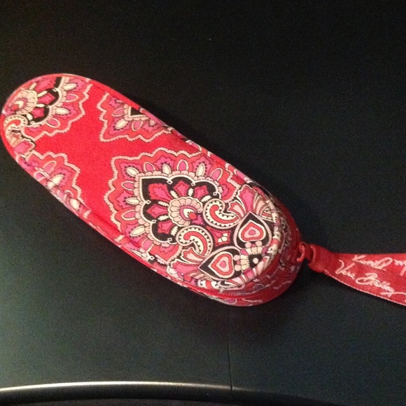 Red eye glass case