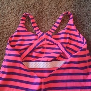 Northface Pink and Blue Workout Top