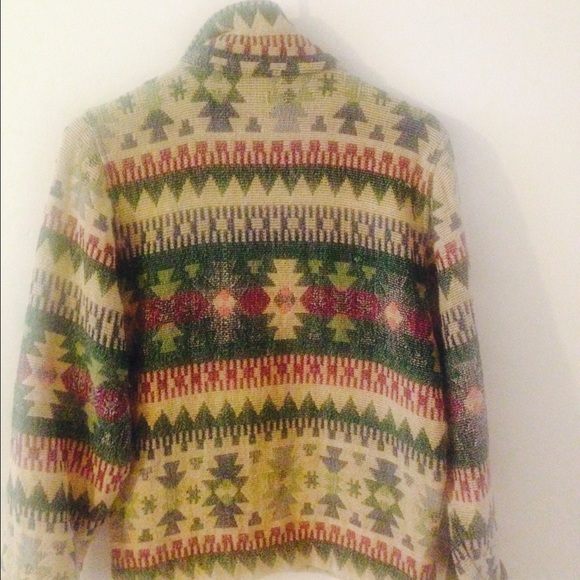 Indian Print jacket - Picture 2 of 2