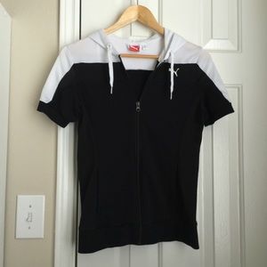 Puma Short Sleeve Hoodie (XS)