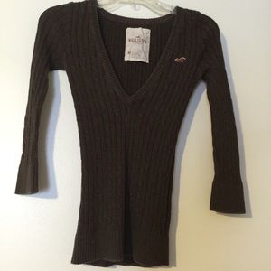 Brown Hollister  sweater
